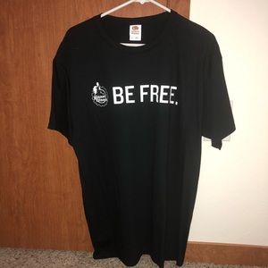 Large “BE FREE” Tee Shirt